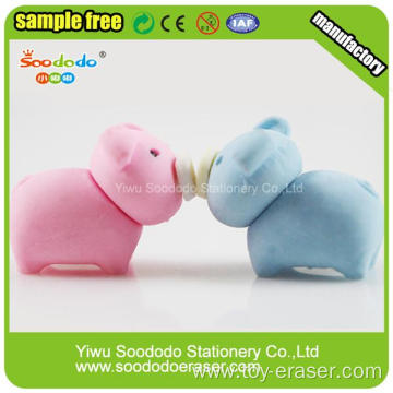 Hottest Selling Fancy Pig Shaped Cute Eraser